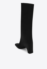 Coperni Bridge 90 Knee-High Boots Black COPSH43F9005PVC/P_COPE-BLK