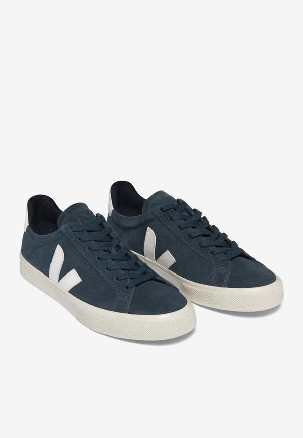 Veja Campo Low-Top Suede Sneakers CP0303149NAVY