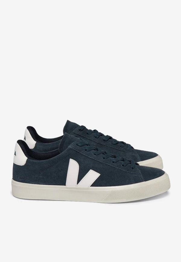 Veja Campo Low-Top Suede Sneakers CP0303149NAVY