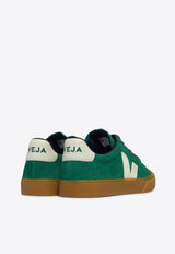 Veja Campo Suede Low-Top Sneakers Green CP0303695AGREEN