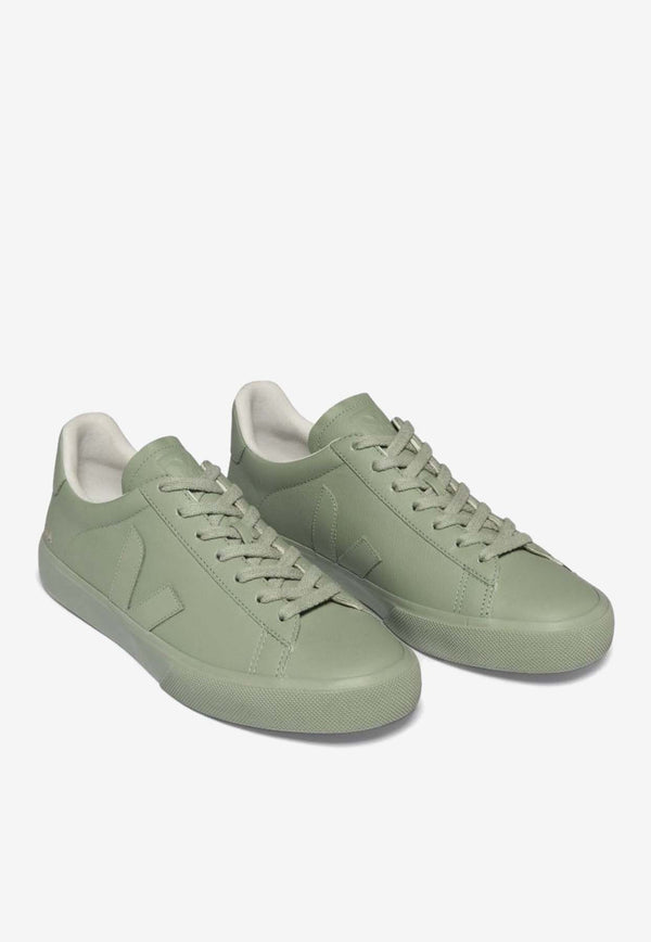 Veja Campo Leather Low-Top Sneakers Green CP0503322B/GRGREEN