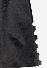 Courrèges Multi-Buckle Bootcut Pants Black CPA203VY0014_000_9999