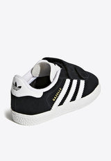 Adidas Kids Girls Gazelle Low-Top Suede Sneakers Black CQ3139LS/O_ADIDS-BL
