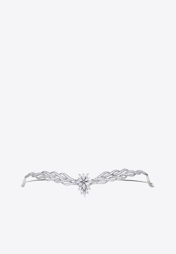 Yeprem Y-Conic Diamond Crown in 18-karat White Gold CR0004
