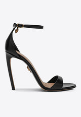 Dolce & Gabbana Devotion 105 Patent Leather Sandals  Black CR1775A5738/Q_DOLCE-80999