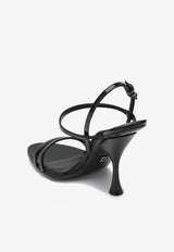 Dolce & Gabbana Keira 2.0 105 Calf Leather Sandals Black CR1923A1037/R_DOLCE-80999