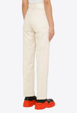Sunnei Basic Straight-Leg Jeans CRTWWBOT031DEN004/M_SUNNE-EYS