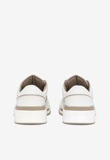 Dolce & Gabbana Calfskin New Roma Low-Top Sneakers White CS2036 AY953 8Z080