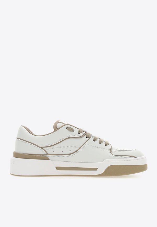 Dolce & Gabbana New Roma Leather Low-Top Sneakers White CS2036_AY953_8Z080