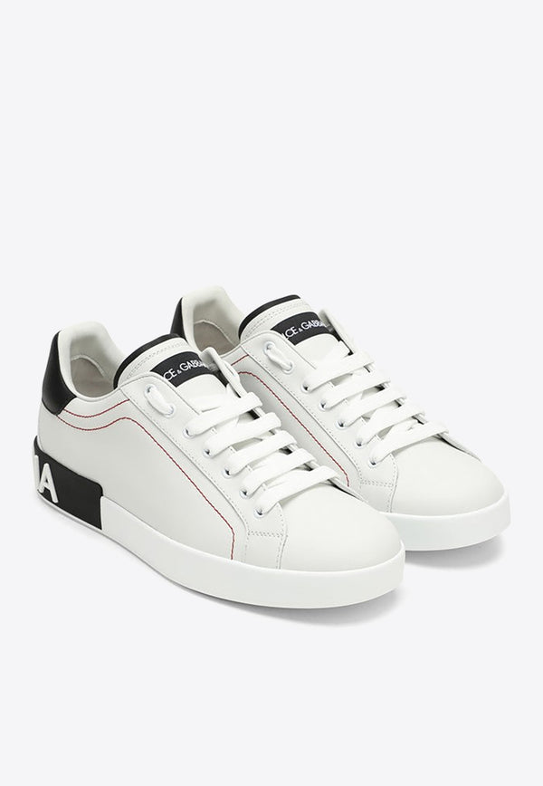 Dolce & Gabbana Portofino Low-Top Leather Sneakers CS2216AH526/O_DOLCE-89697