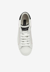 Dolce & Gabbana Portofino Leather Low-Top Sneakers White CS2216AH526/Q_DOLCE-89697