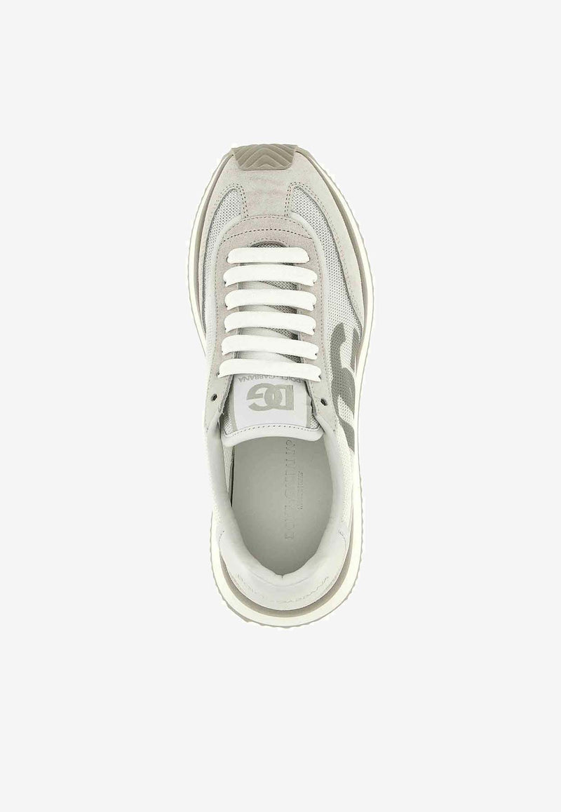 Dolce & Gabbana Logo Low-Top Sneakers CS2288 A5355 8B930 White