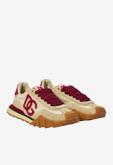 Dolce & Gabbana DG Athletic Sneakers in Nylon and Calfskin Multicolor CS2384 AZ862 8W108