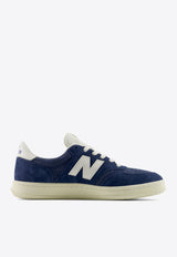 New Balance T500 Low-Top Sneakers in Navy with Sea Salt and Marine Blue Navy CT500CD