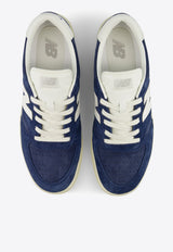 New Balance T500 Low-Top Sneakers in Navy with Sea Salt and Marine Blue Navy CT500CD