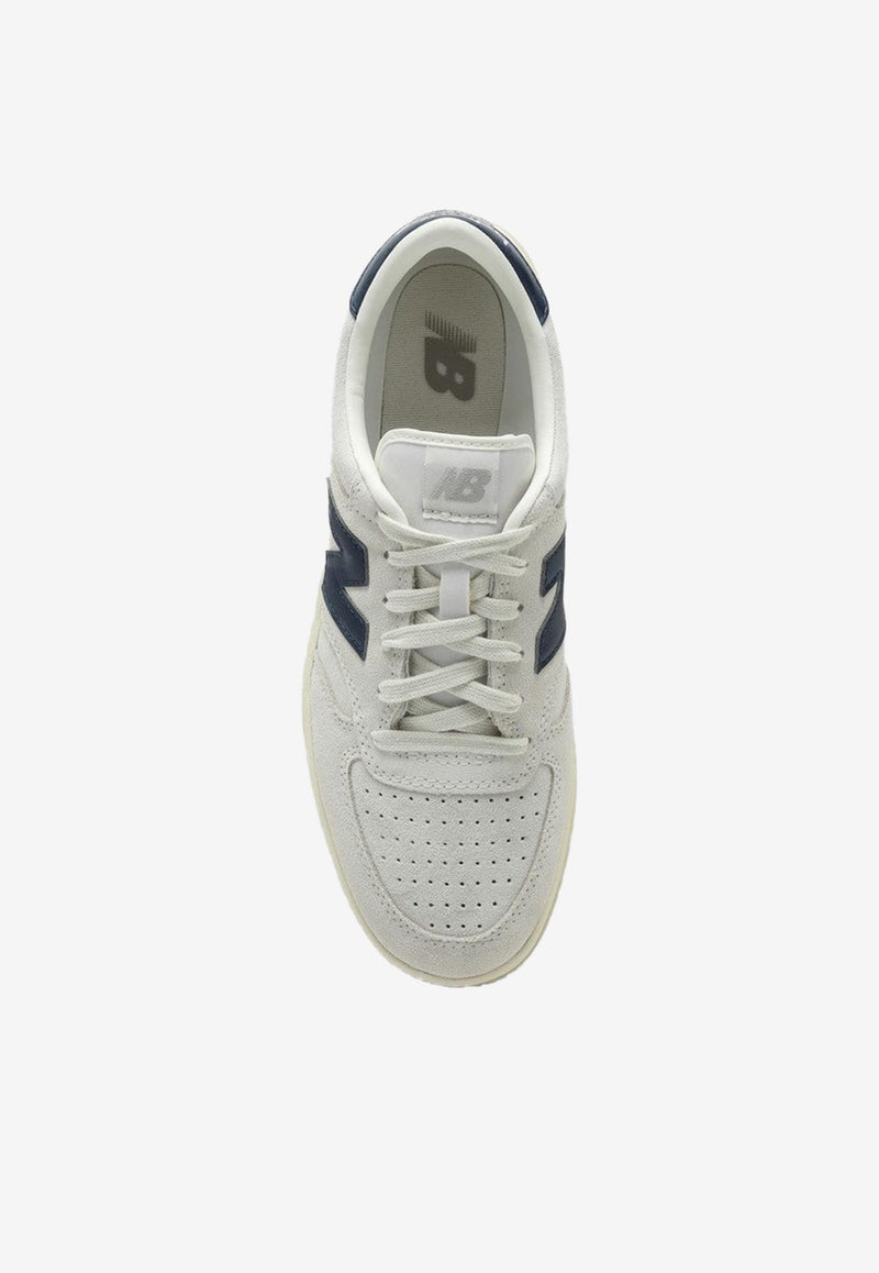 New Balance T500 Suede Low-Top Sneakers White CT500CFST/P_NEWB-WB