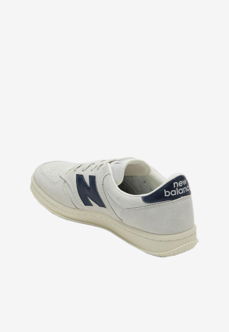 New Balance T500 Suede Low-Top Sneakers White CT500CFST/P_NEWB-WB