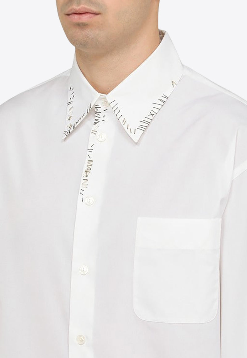 Marni Bead Embellished Long-Sleeved Shirt White CUMU0212XSTCY67/O_MARNI-00W01