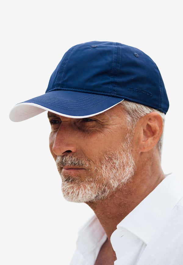 Les Canebiers Embroidered Baseball Cap  Navy