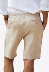 Les Canebiers Cimes Bermuda Shorts Beige