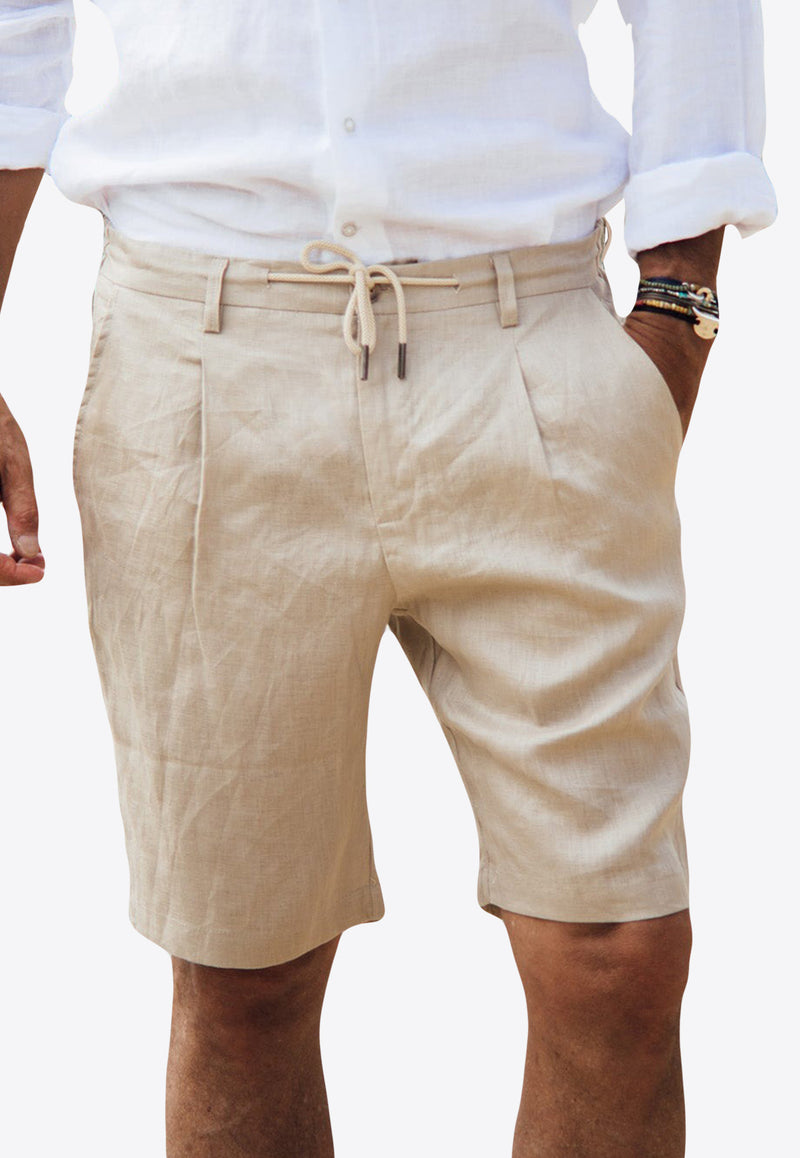 Les Canebiers Cimes Bermuda Shorts Beige