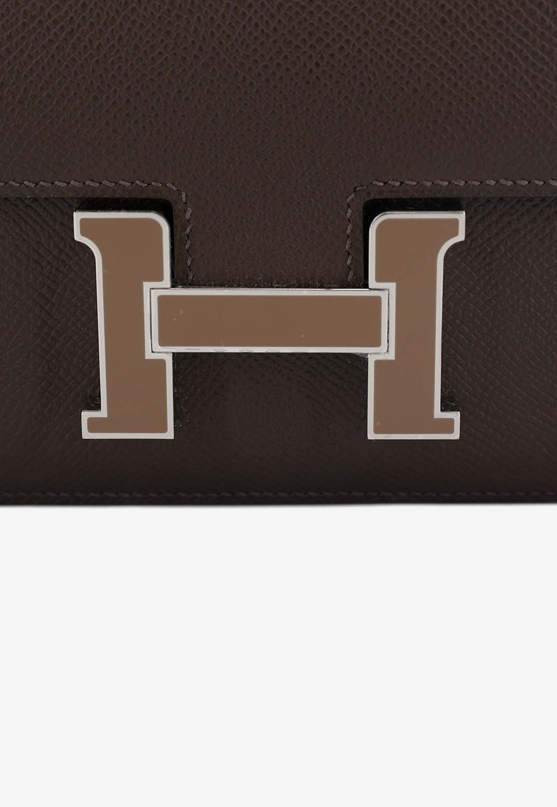 Hermès Constance 18 in Ecorce Epsom Leather with Etoupe Enamel Hardware