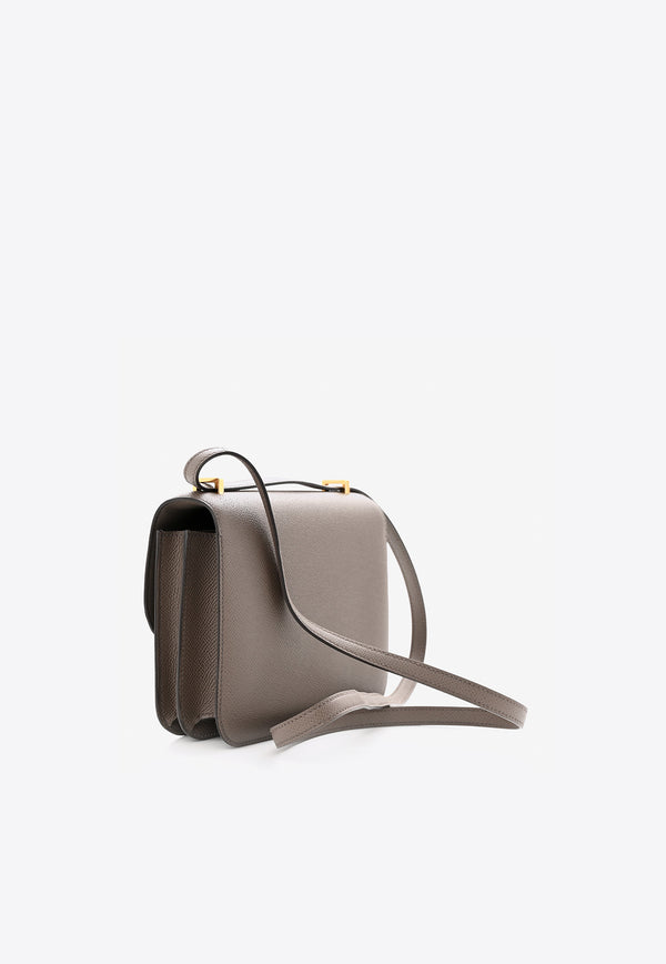 Hermès Constance 18 in Etain Epsom Leather with Gold Hardware