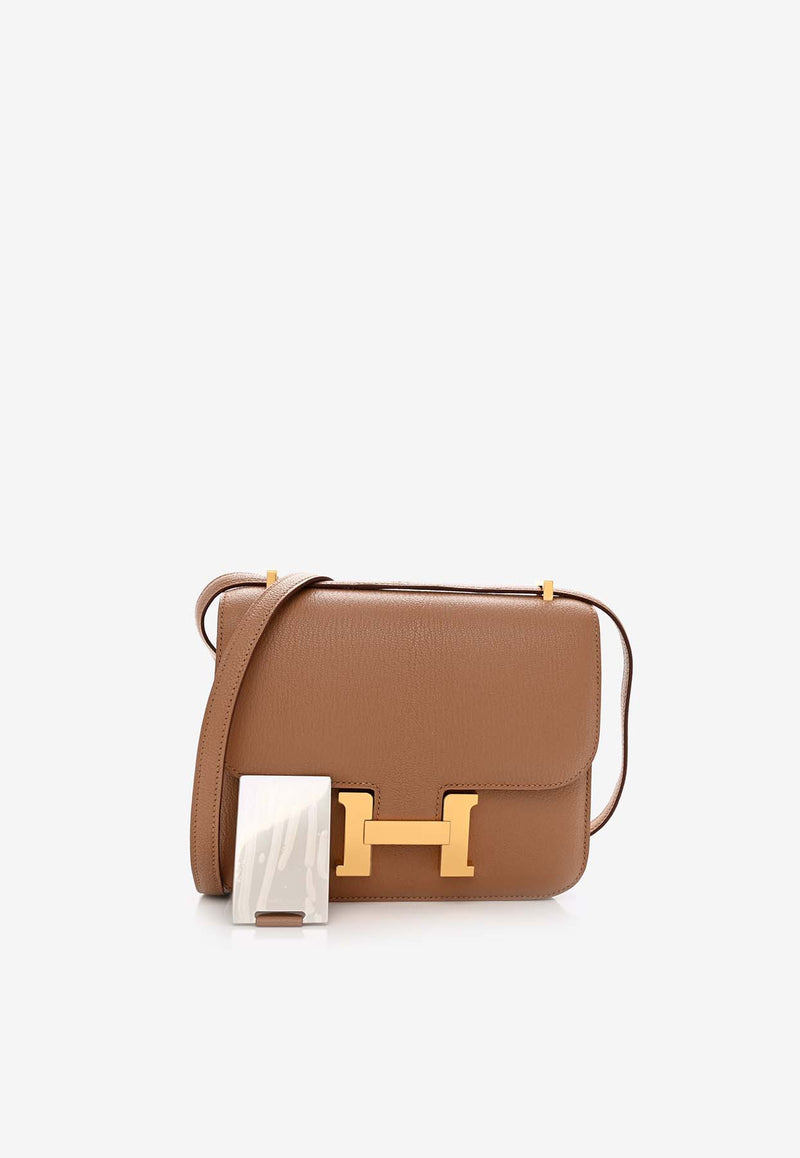 Hermès Constance 18 in Quebracho Chevre Mysore Leather with Gold Hardware