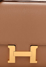 Hermès Constance 18 in Quebracho Chevre Mysore Leather with Gold Hardware