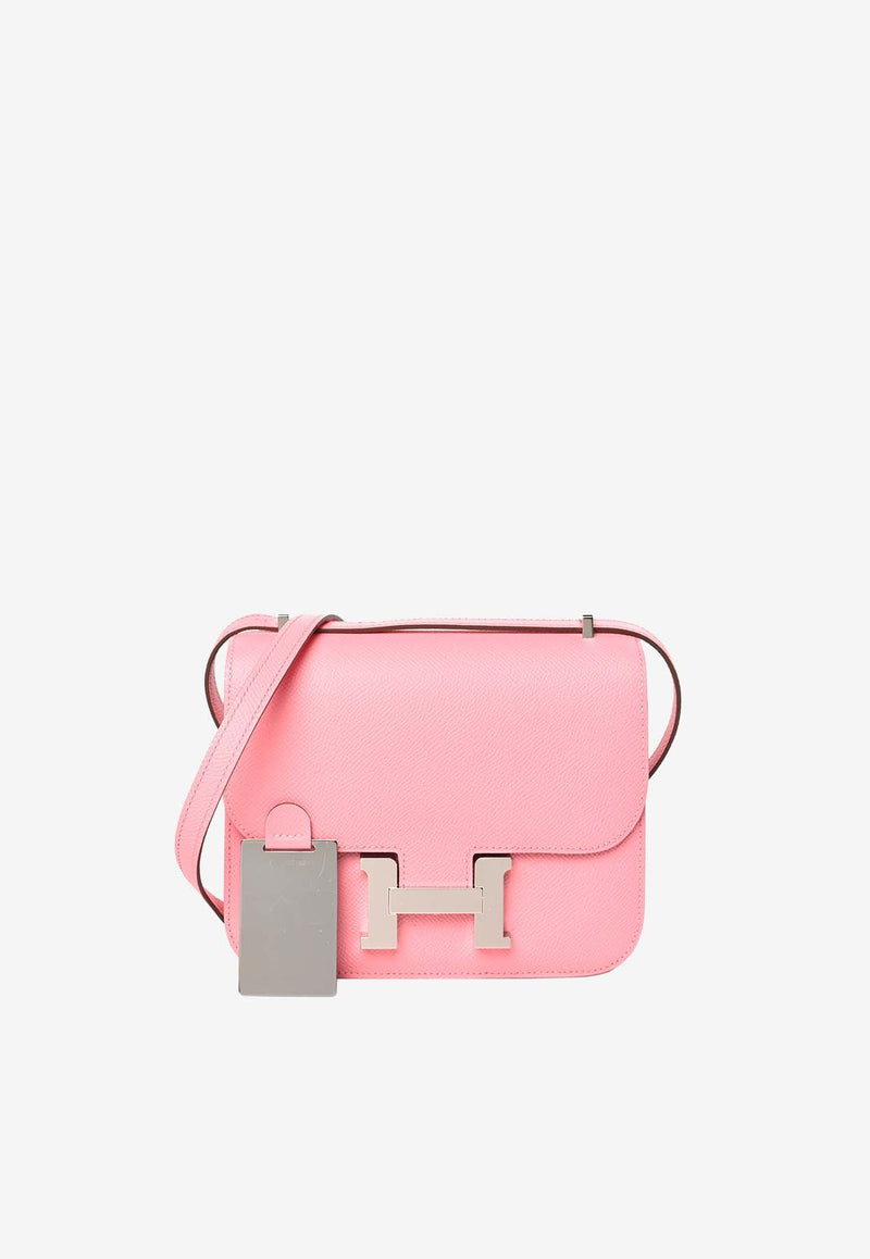 Hermès Constance 18 in Rose Confetti Epsom Leather with Palladium Hardware