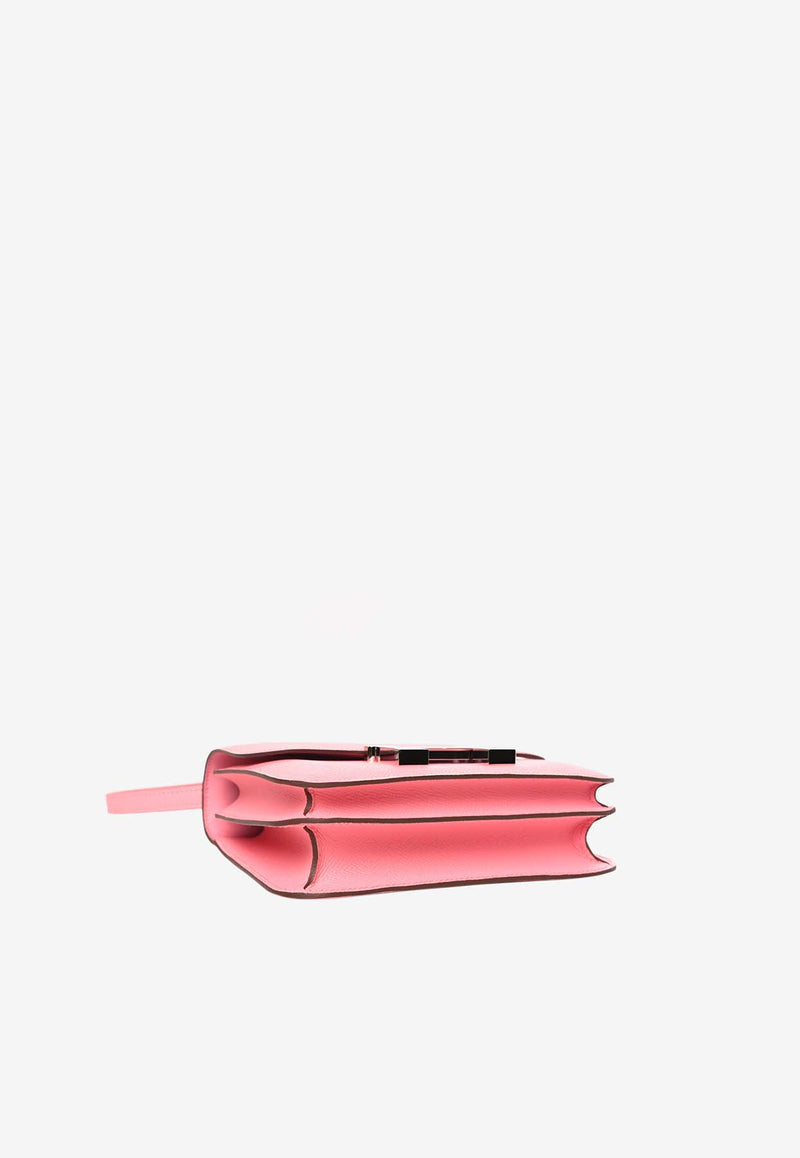 Hermès Constance 18 in Rose Confetti Epsom Leather with Palladium Hardware