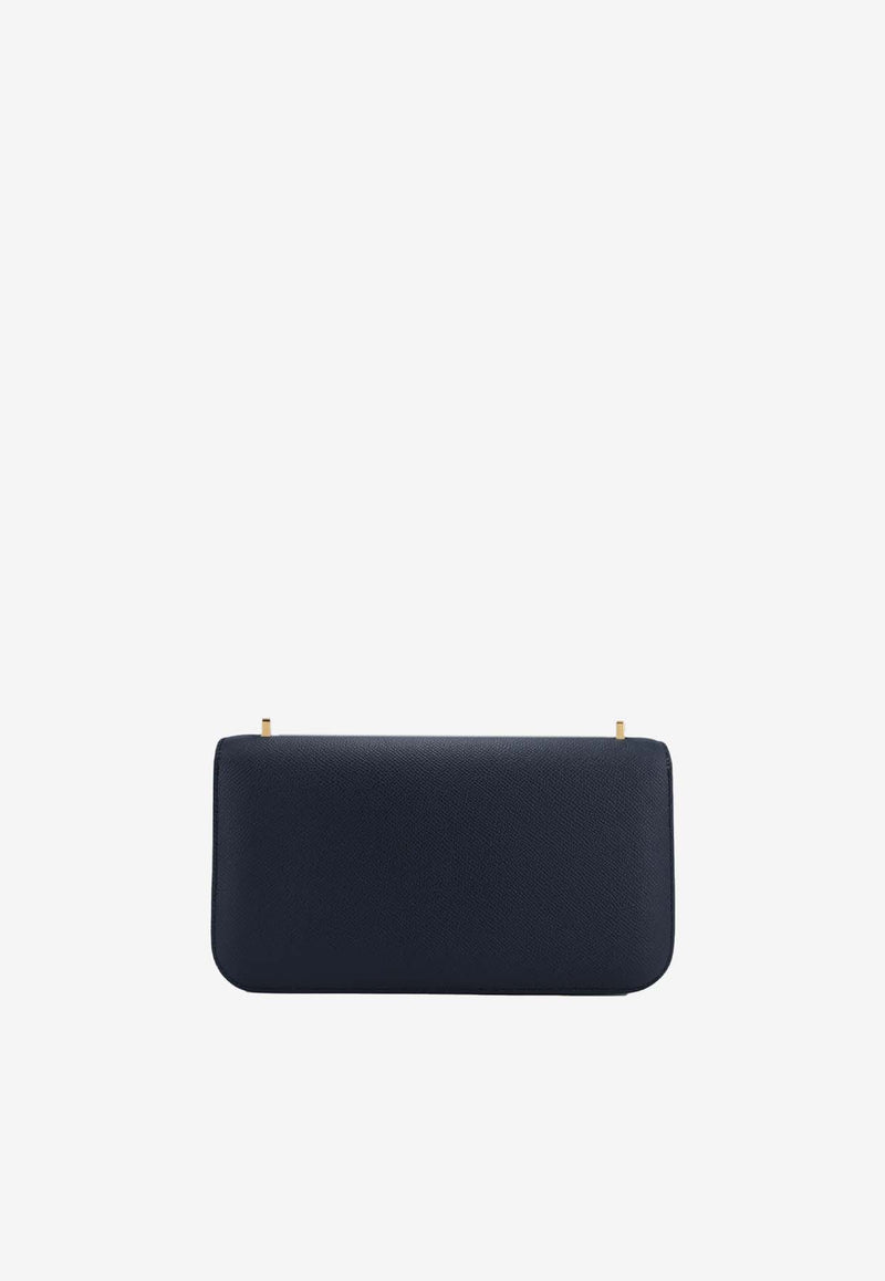 Hermès Constance Elan in Bleu Indigo Epsom Leather with Gold Hardware