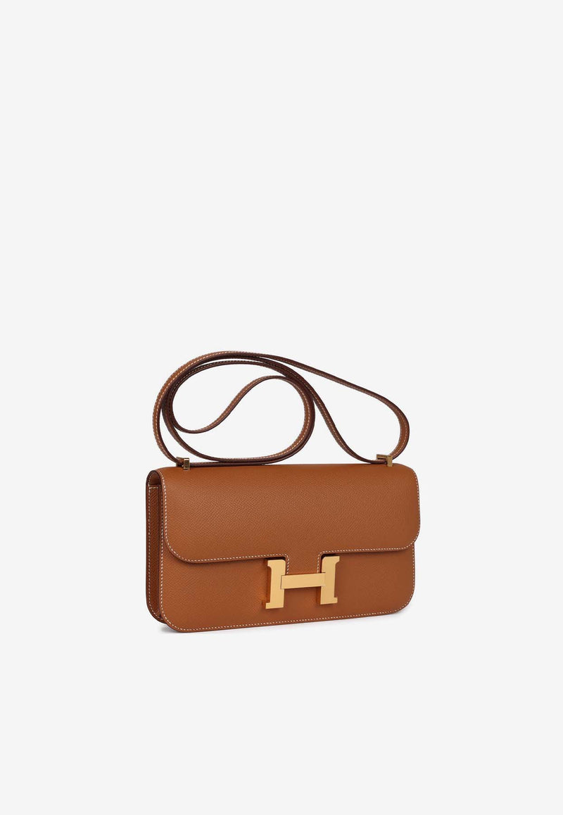 Hermès Constance Elan in Gold Epsom Leather with Gold Hardware