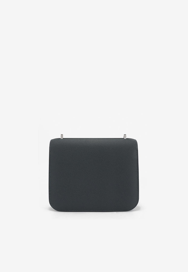 Hermès Constance 18 in Gris Misty Epsom Leather with Gris Fonce Enamel Hardware