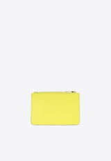 Hermès Constance Slim Wallet in Gold and Limoncello Evercolor with Gold Hardware