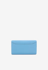 Hermès Constance To Go Wallet in Celeste Epsom with Palladium Hardware