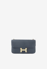 Constance Elan in Gris Misty Epsom Leather with Permabrass Hardware