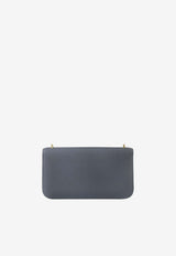 Constance Elan in Gris Misty Epsom Leather with Permabrass Hardware