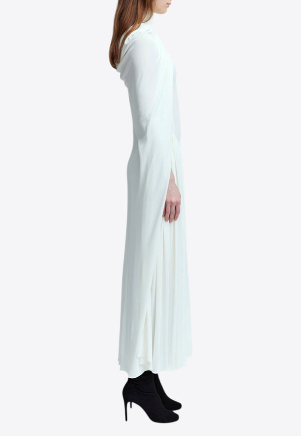 16ARLINGTON Rao Jersey Midi Dress D-486-AW24JERSEY BIANCOWHITE