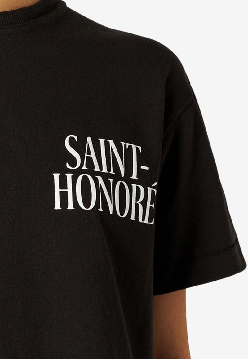 1989 Studio Saint Honoré T-shirt Black D07.01.WCO/N_1989-BLK