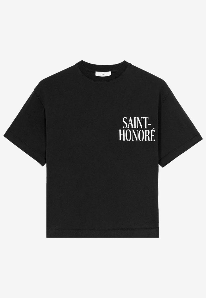 1989 Studio Saint Honoré T-shirt Black D07.01.WCO/N_1989-BLK