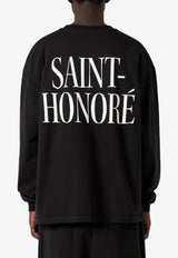 1989 Studio Saint-Honoré Printed Sweatshirt D07.11CO/N_1989-BLK