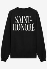 1989 Studio Saint-Honoré Printed Sweatshirt D07.11CO/N_1989-BLK