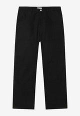 1989 Studio Ranch Hand Baggy Pants Black D07.64CO/N_1989-BLK