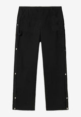 1989 Studio Ranch Hand Baggy Pants Black D07.64CO/N_1989-BLK