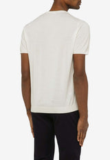 Drumohr Basic Crewneck T-shirt White