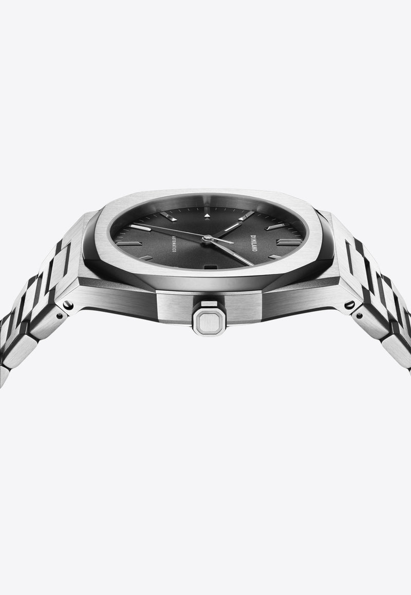 D1 Milano Automatic Bracelet 41.5 mm Watch Silver ATBJ10GREY