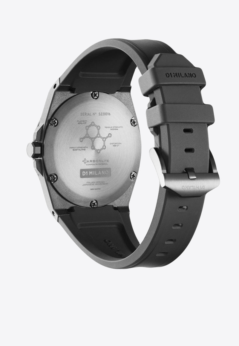 D1 Milano Carbonlite 40.5 mm Watch D1-CLRJ04BLACK MULTI