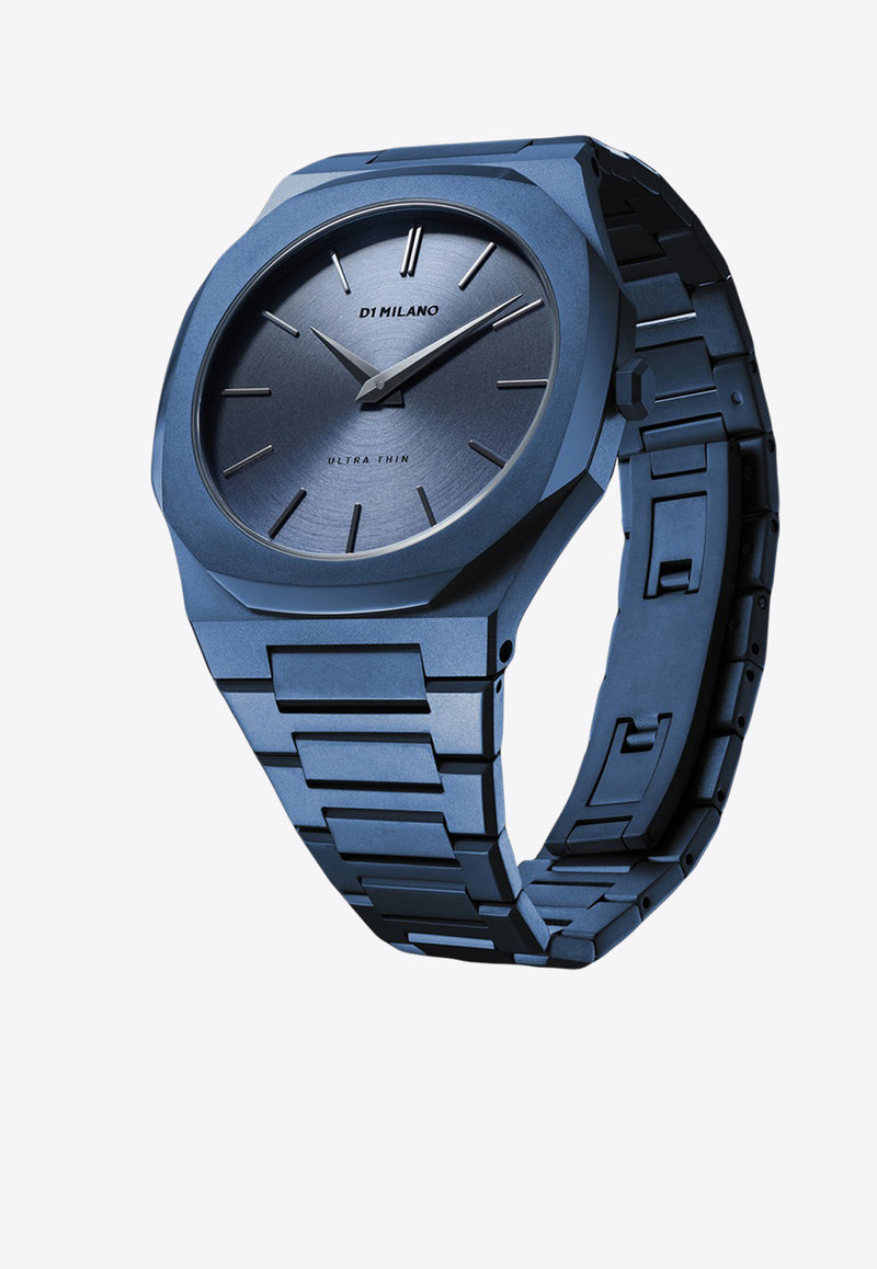 D1 Milano Ultra Thin Bracelet 40 mm Watch Blue UTBJ21ROYAL BLUE