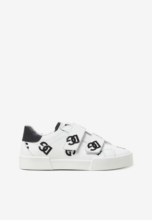 Dolce & Gabbana Kids Boys DG Low-Top Sneakers D11241 AL555 HAVAN White
